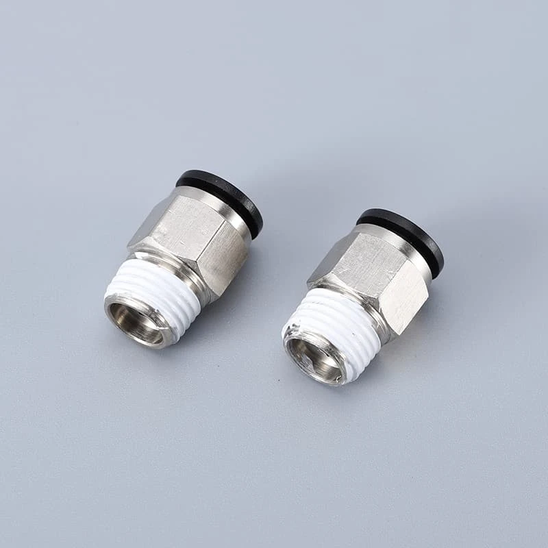 Male Straight Pneumatic Push-in Fitting factory